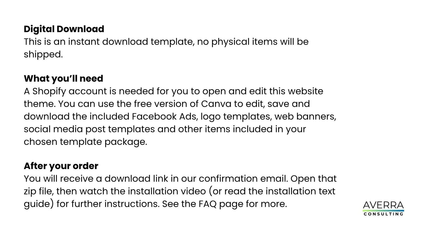 Electronics and Tech Template