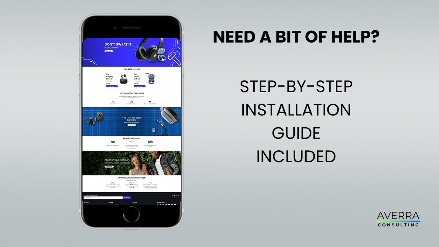 Electronics and Tech Template