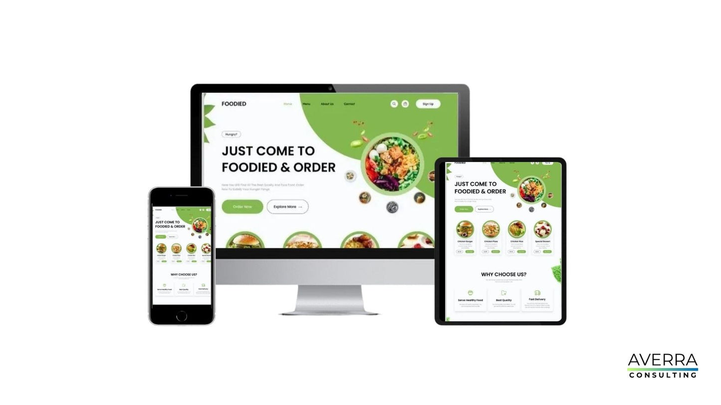 Food and Beverage Website Template