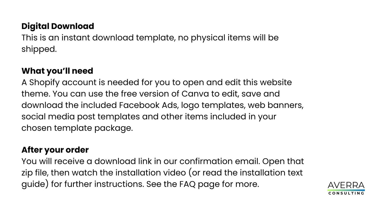 Food and Beverage Website Template