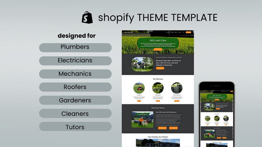 Services and Bookings Website Template