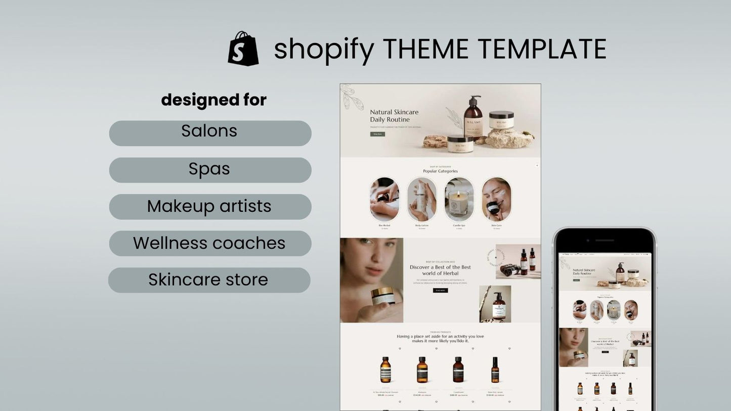 Beauty And Wellness Template