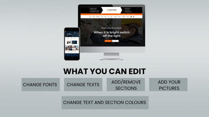 Services and Bookings Website Template