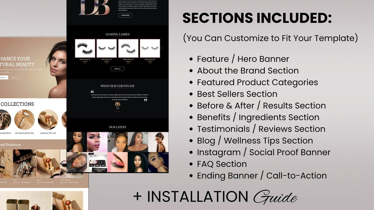 Beauty And Wellness Template