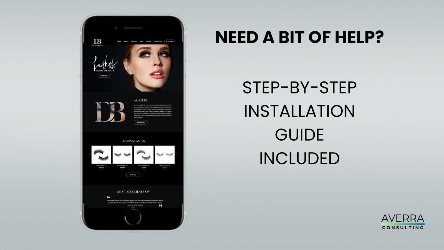 Beauty And Wellness Template